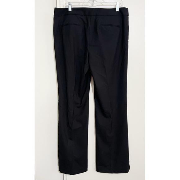 NWT Talbots Signature Trousers 12 Black - Picture 2 of 9